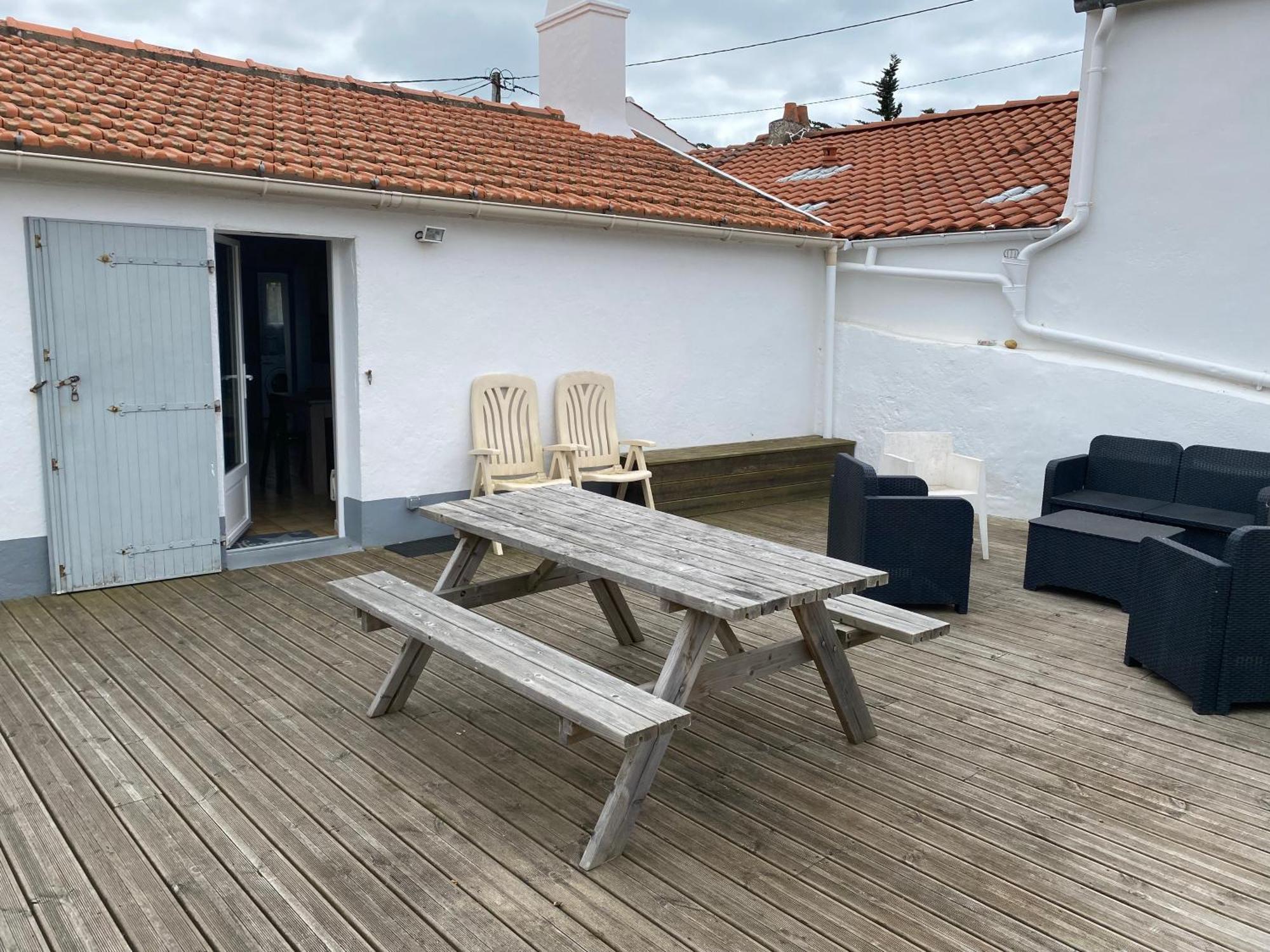 Maison Chez Meme Barbâtre Exteriör bild