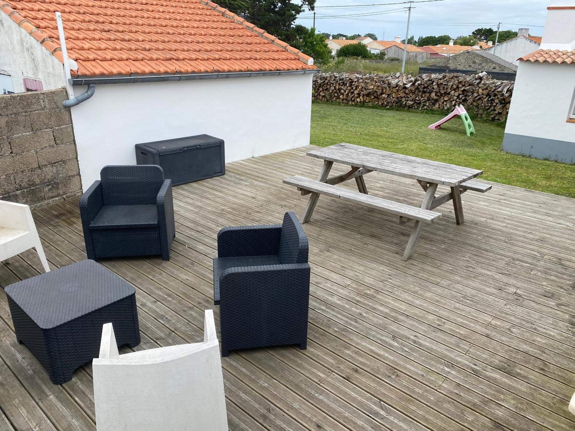 Maison Chez Meme Barbâtre Exteriör bild